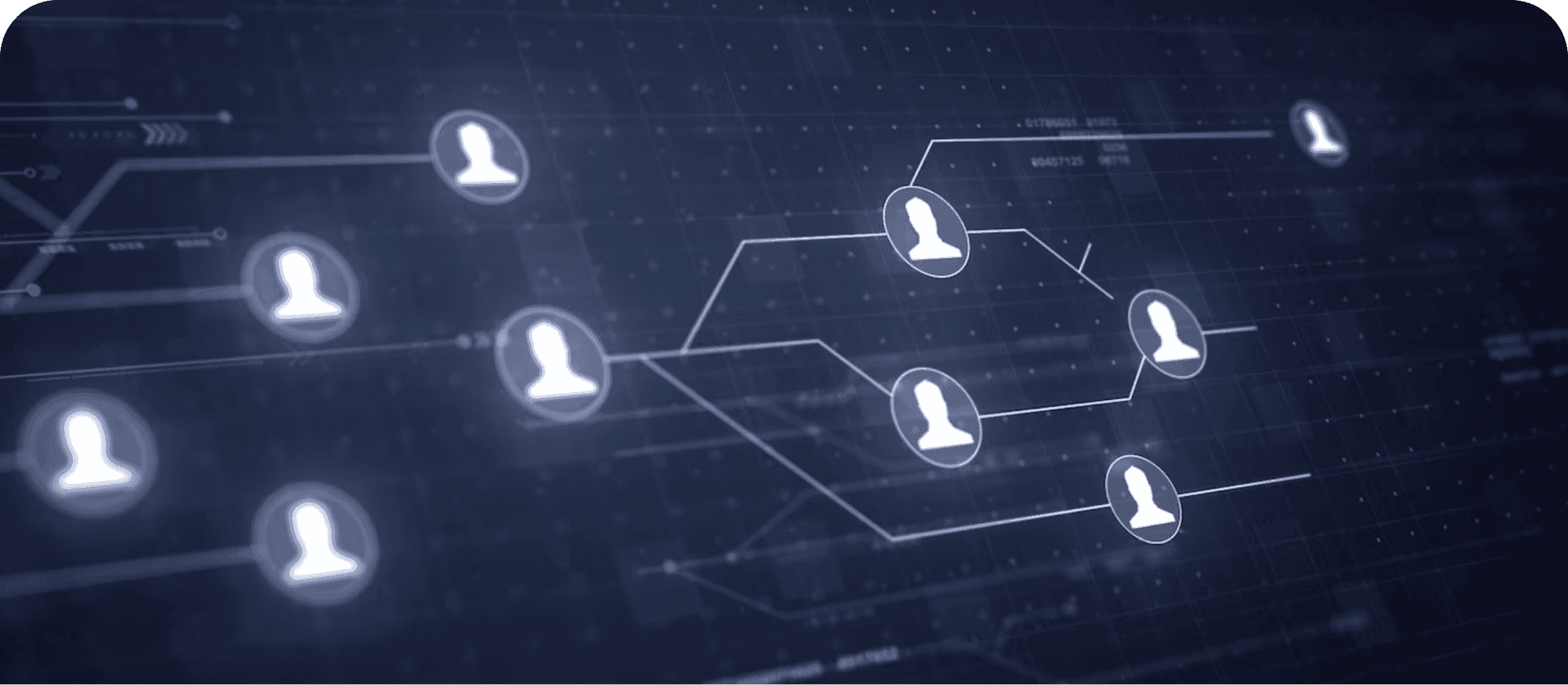 tree of connected people